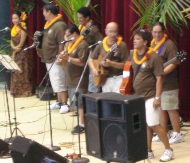 Johnny Lum Ho and crew
